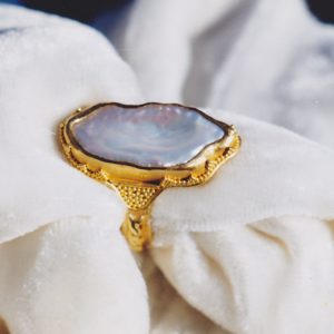 Natural Pearl Ring