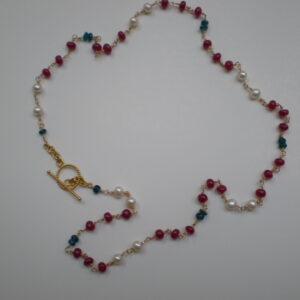 Multi-Gem Choker on 22k
