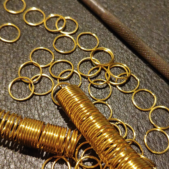 22k Double Loop 'n Loop 16" Chain - Image 2