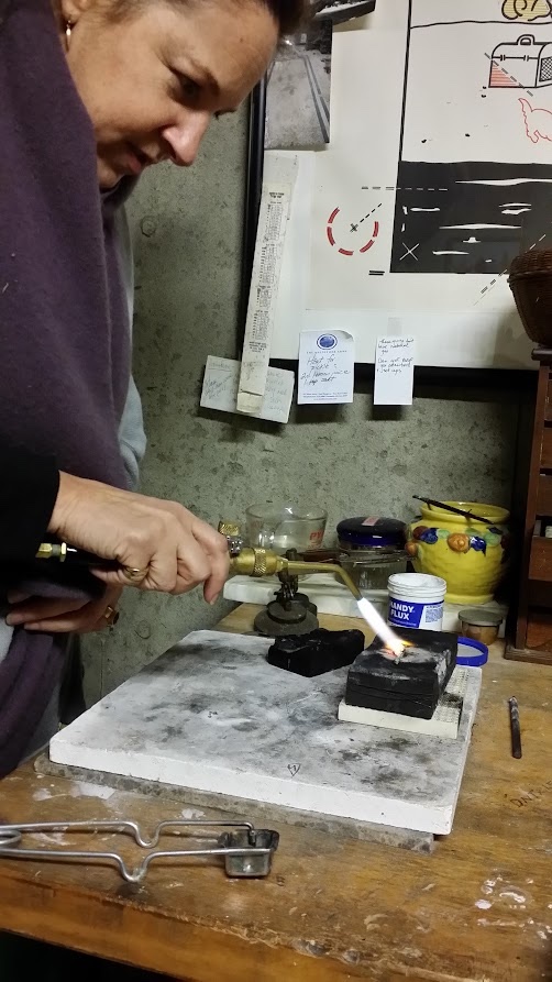 Sag Harbor Jewelry School Handmade Gold Jewelry by Eleni Prieston