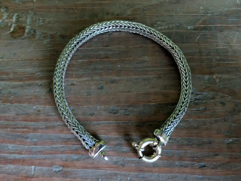 Woven-Quadruple-Sterling-chain-gracelet